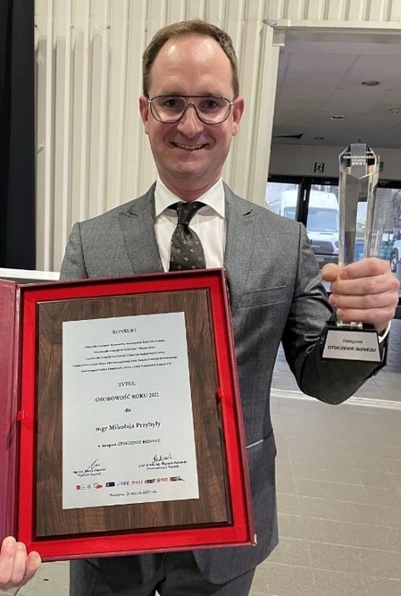 Foto Mikolay Przybyla mit Award