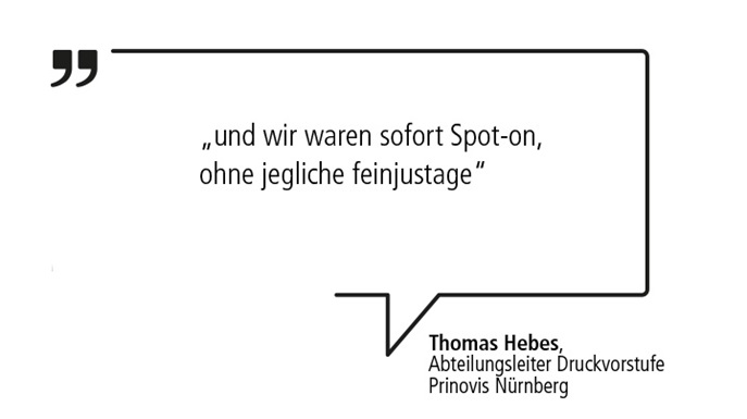 Spruch Testimonial Prinovis