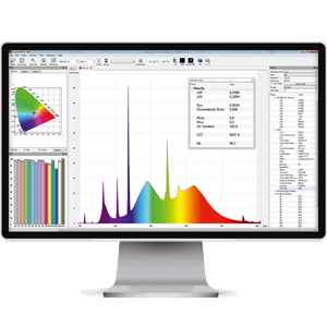 Logiciel d'éclairage GL SPECTROSOFT